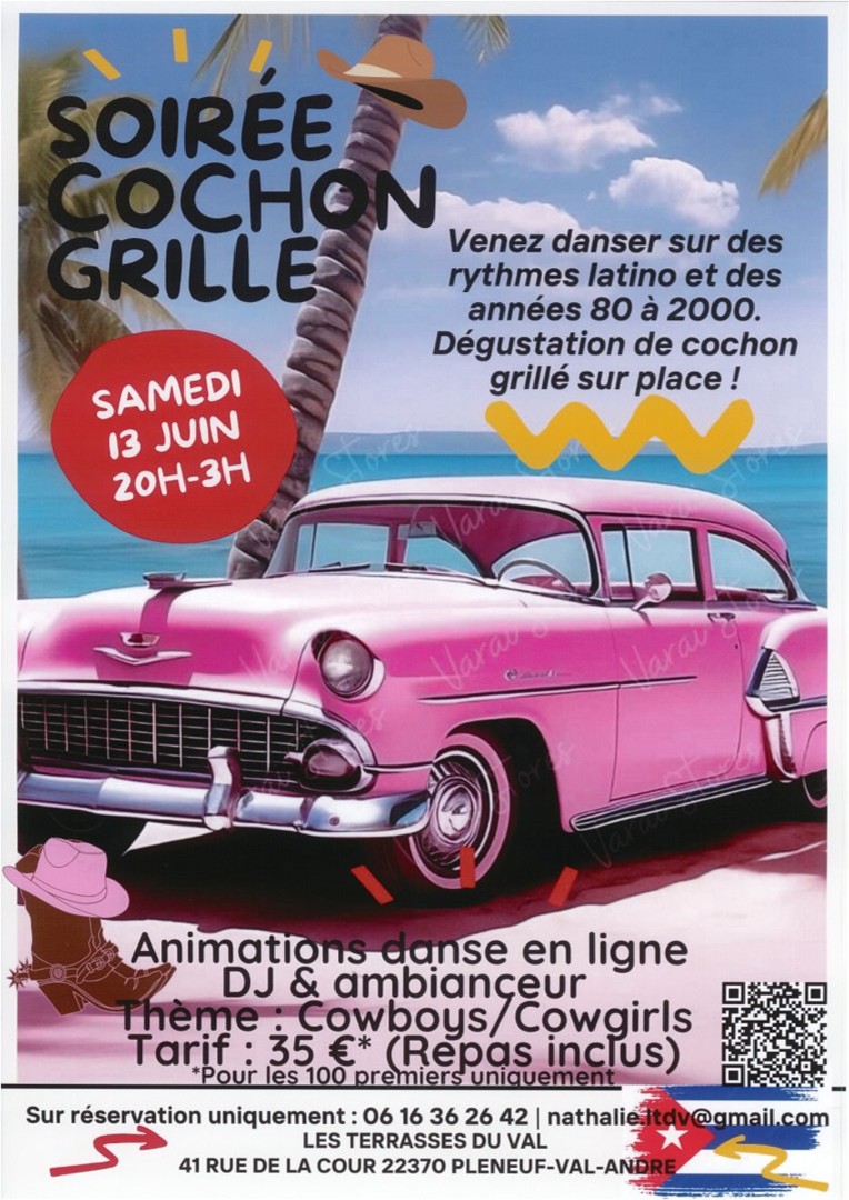Affiche_Soirée cochon grillé