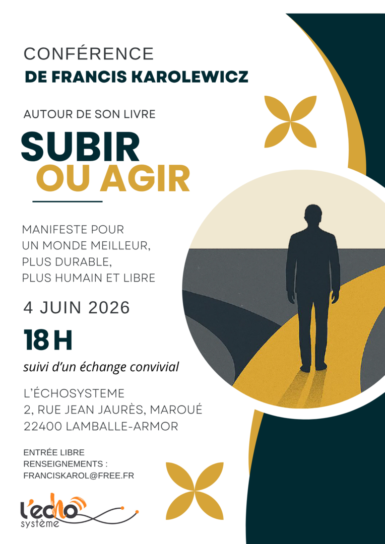 Affiche conférence Francis Karolewicz - 1