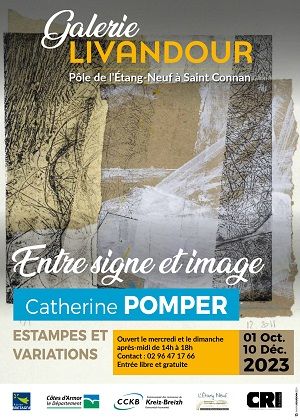 Affiche exposition Catherine Pomper