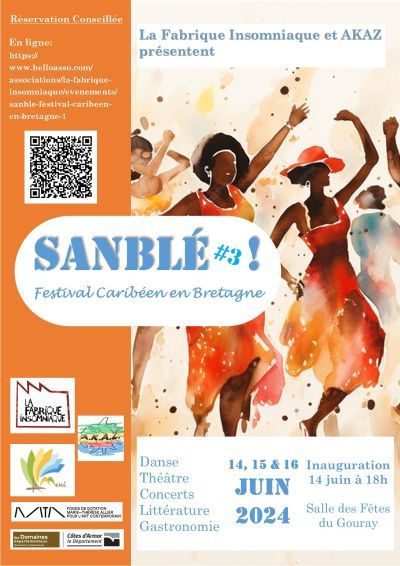Festival Sanblé "La désobéissance" | Le... Du 14 au 16 juin 2024