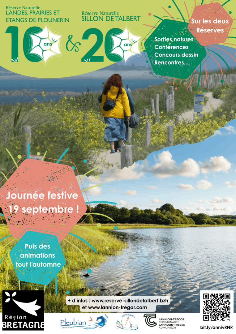 Anniversaire Affiche réserve naturelle