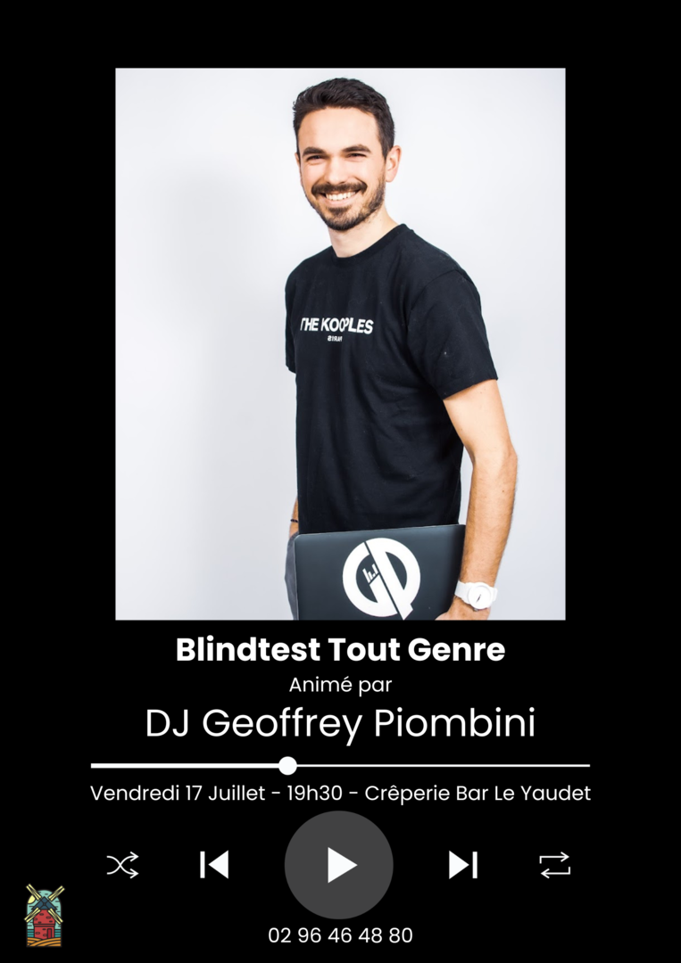 Blindtest DJ Geoffrey Piombini - 1