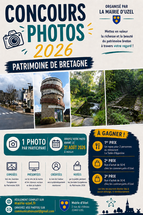 Concours photos 2026 - Uzel