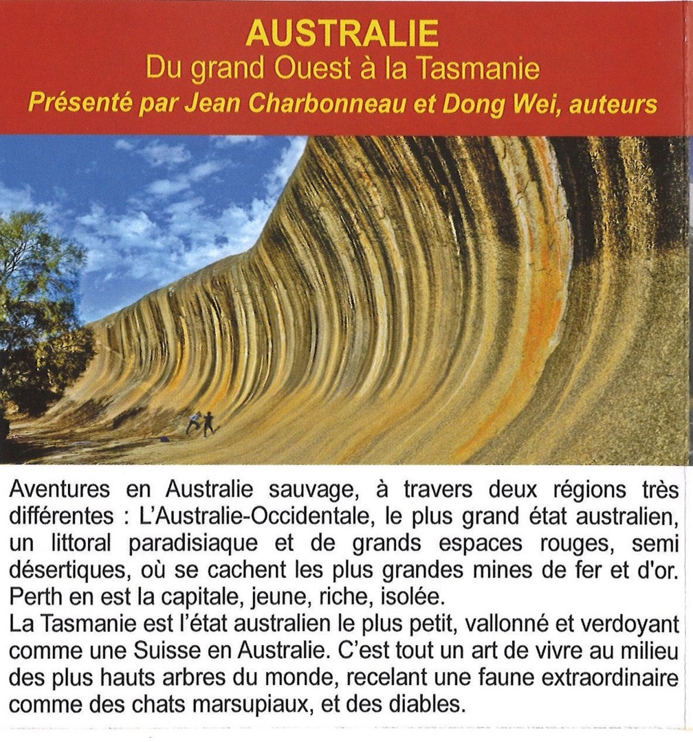 Connaissance du monde - Australie