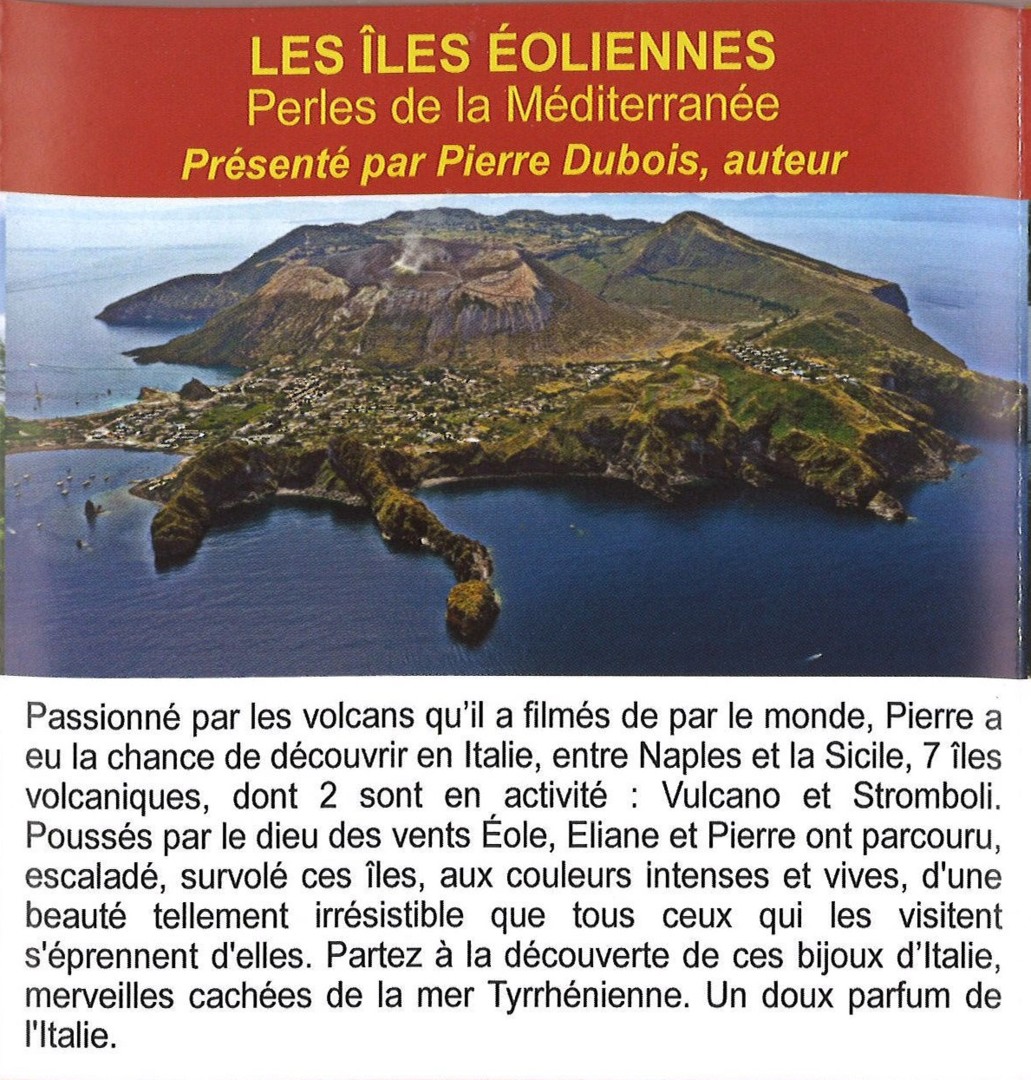 Connaissance du monde-Iles Eoliennes