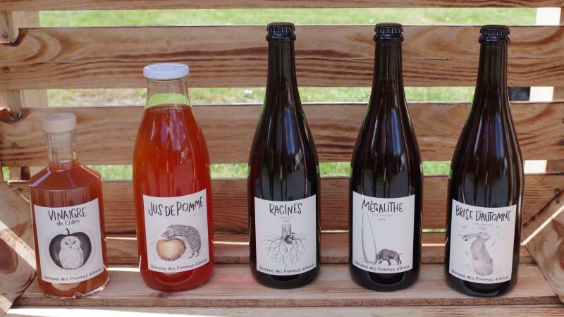 Domaine des pommes d'Armor - gamme produits