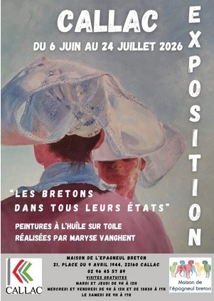 Exposition à la maison de l'épagneul breton