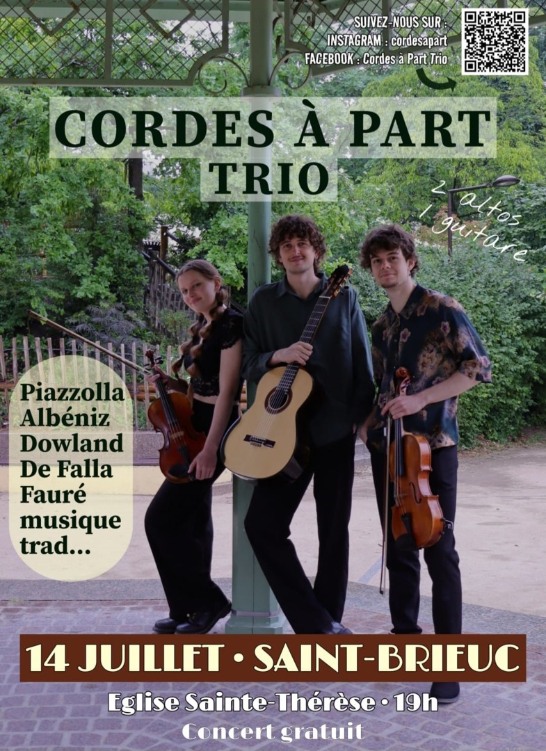 Affiche concert Saint-Brieuc