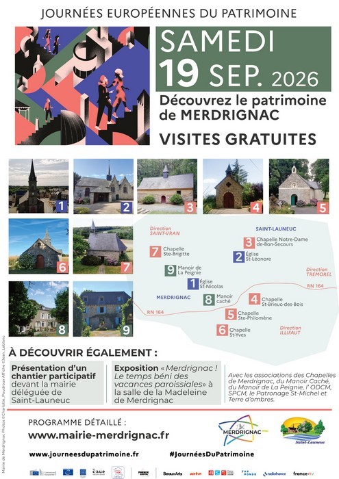 JEP 2026 - A la découverte du patrimoine de Merdrignac