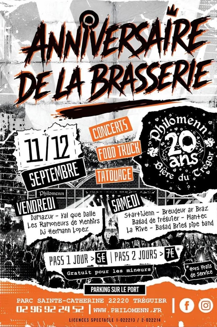 Les 20 ans de la Brasserie Philomenn