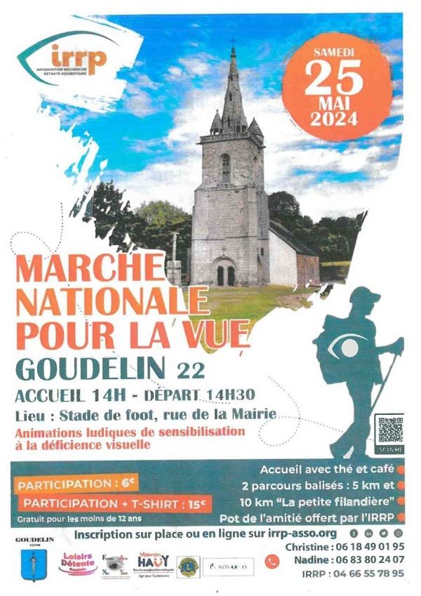 Marche nationale pour la vue | Goudelin | Côtes d