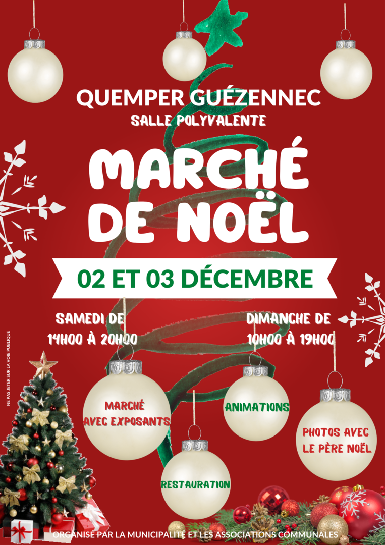 Marché de Noël de Quemper-Guézennec