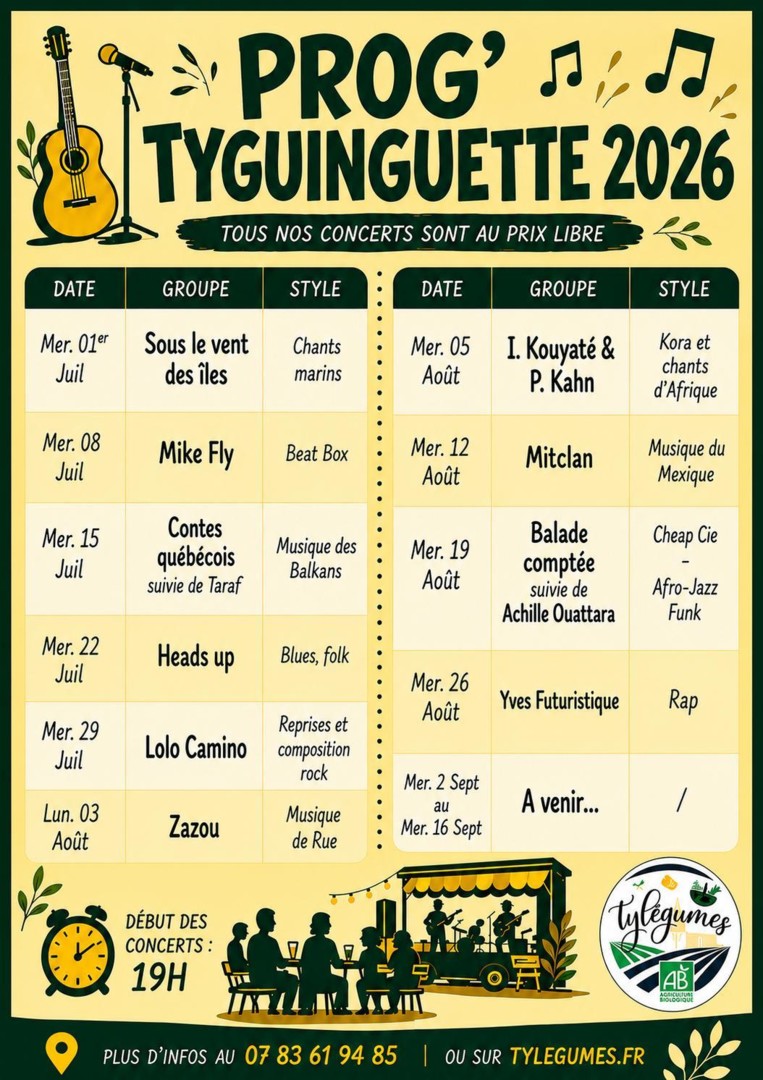 Programme Animations Tyguinguette 2026 V2