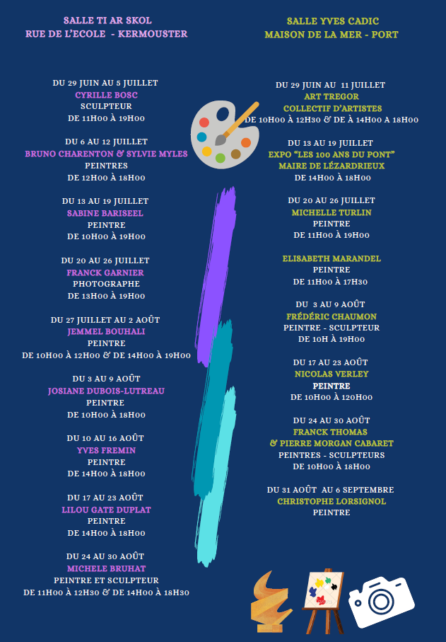 Saison des arts 2026 programme