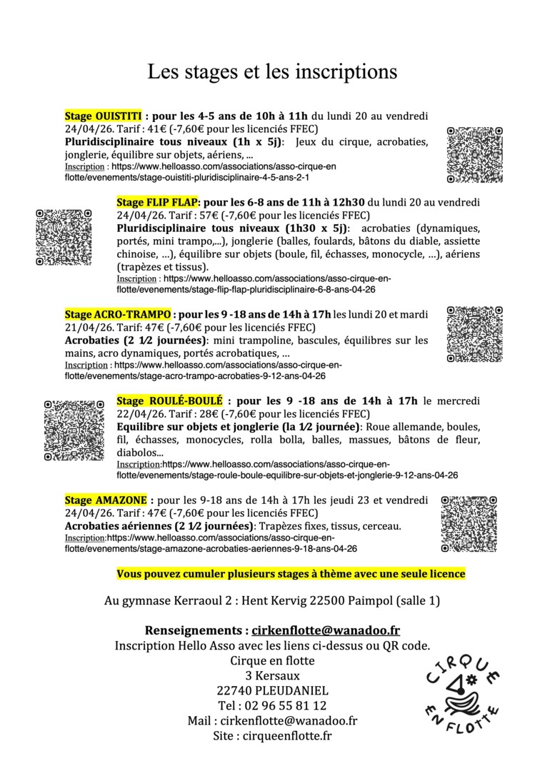 Stages avril 26 verso