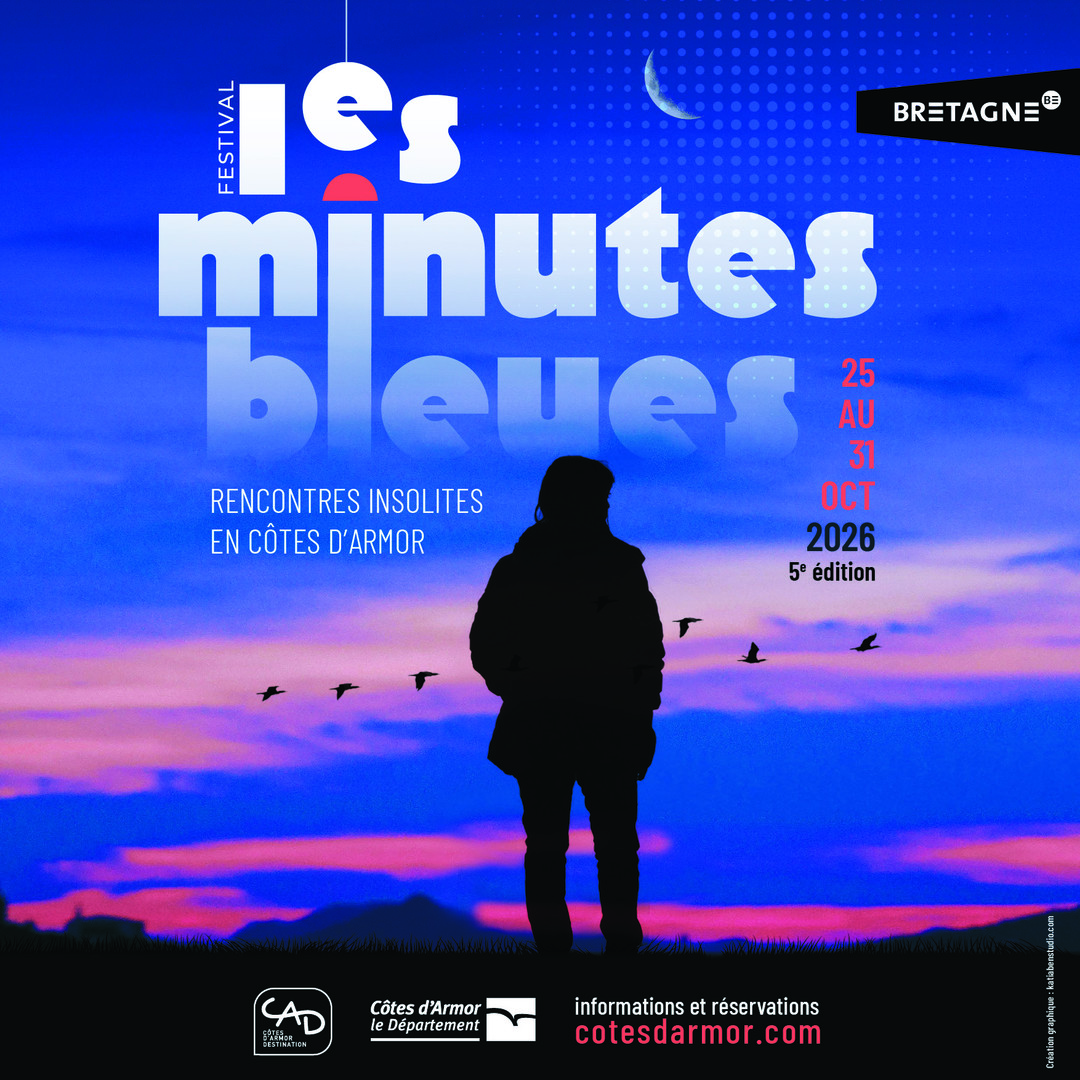 Visuel 2026 Festival Les minutes bleues