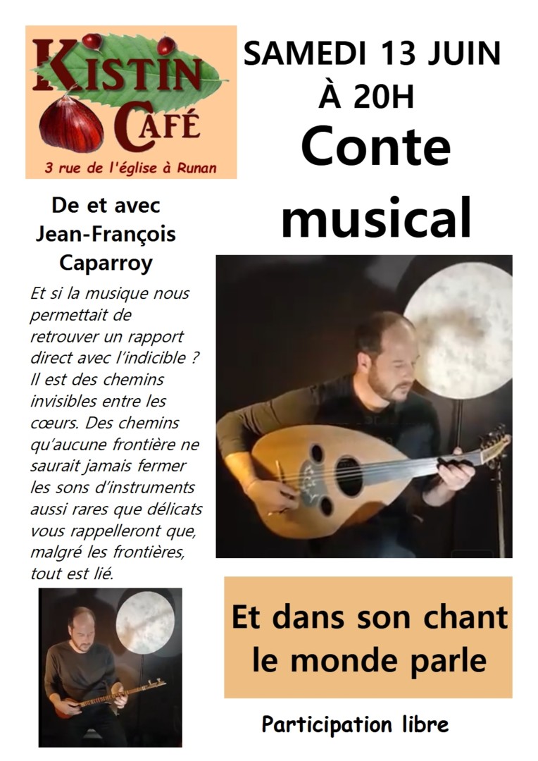 Conte musical au Kistin Café