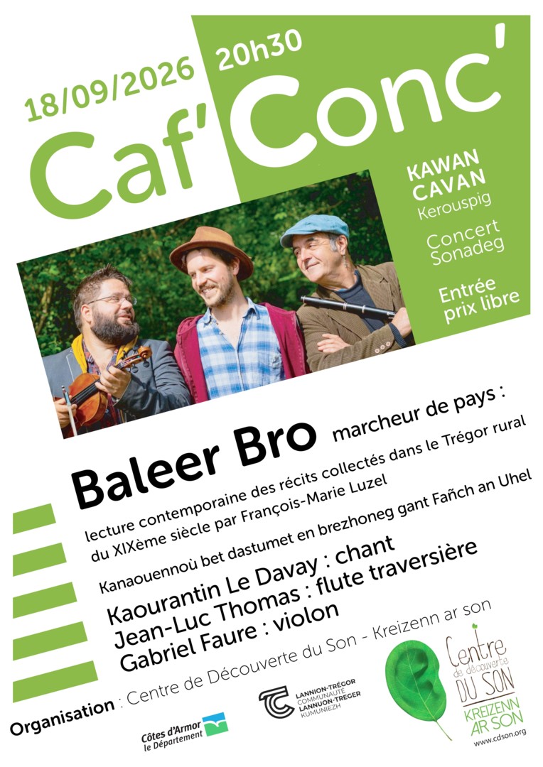Affiche concert