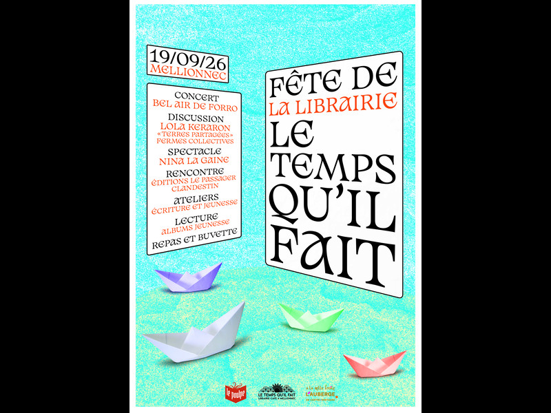 affiche fête de la librairie 2026