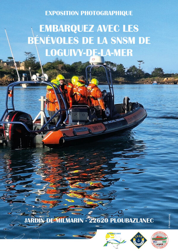 Embarquez avec les bénévoles de la SNSM de Loguivy-de-la-Mer