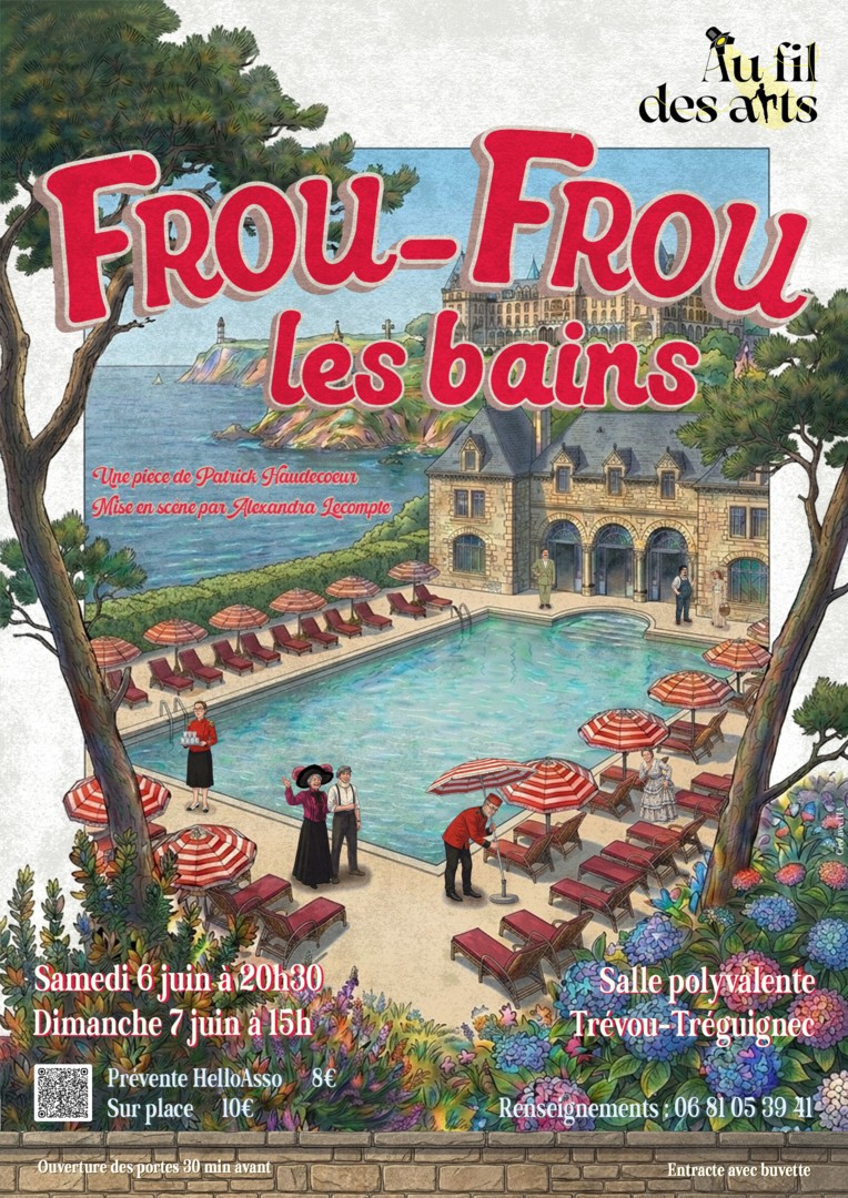 affiche froufrou les bains PJ