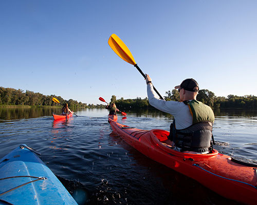 Sortie kayak le long du Trieux