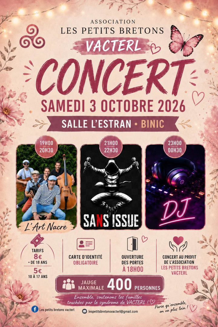 concert 3 octobre