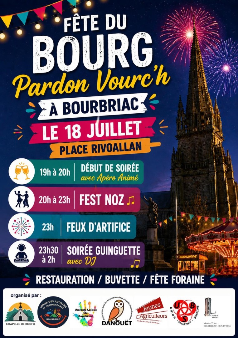 Fete Bourg Bourbriac 2026