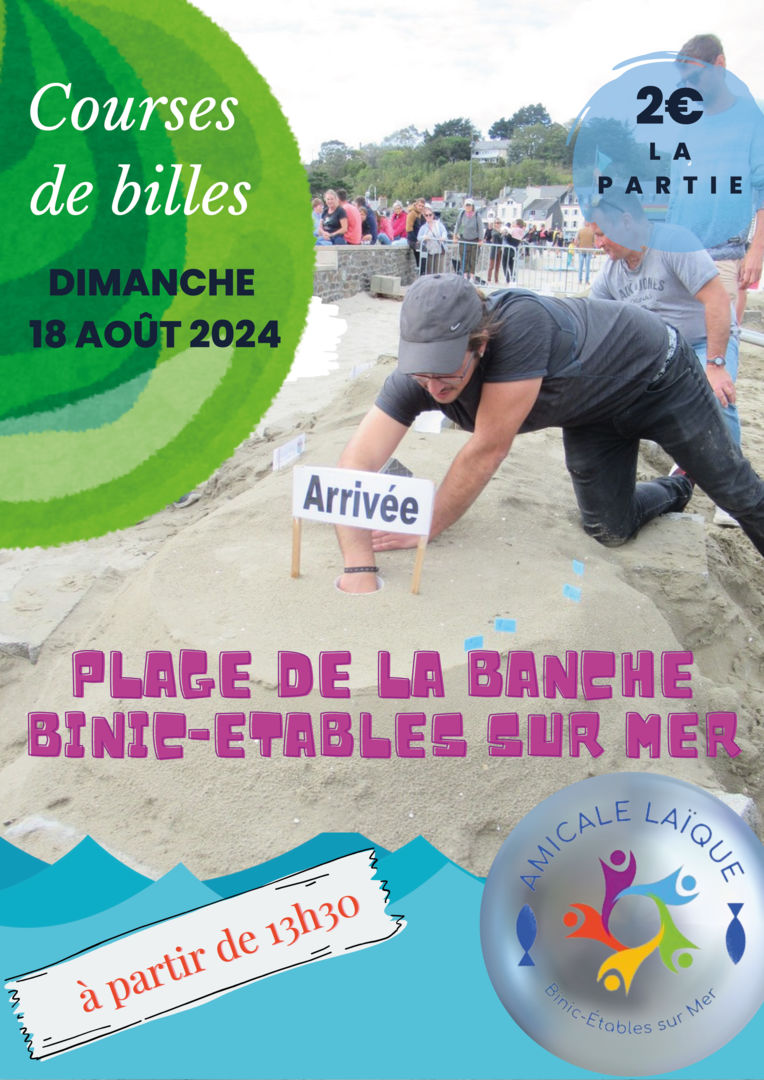 Course de billes | Binic-Étables-sur-Mer | Côtes... Le 18 août 2024