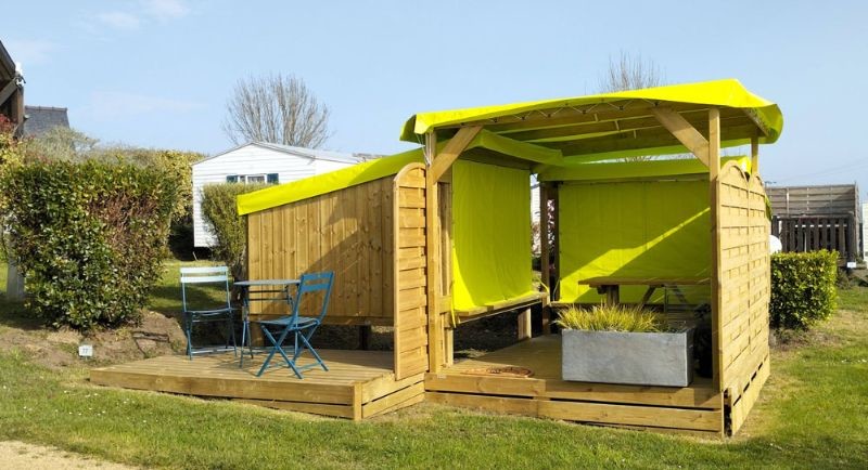 Cabane toile