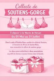 collecte soutien-gorge