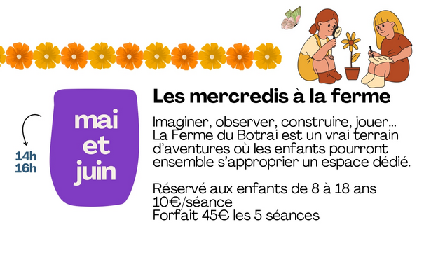 les mercredis à la ferme