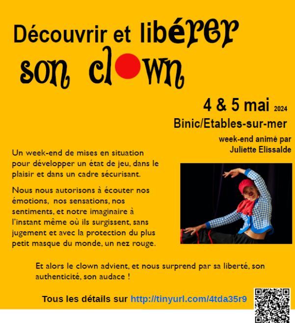 Stage clown | Binic-Étables-sur-Mer | Côtes d