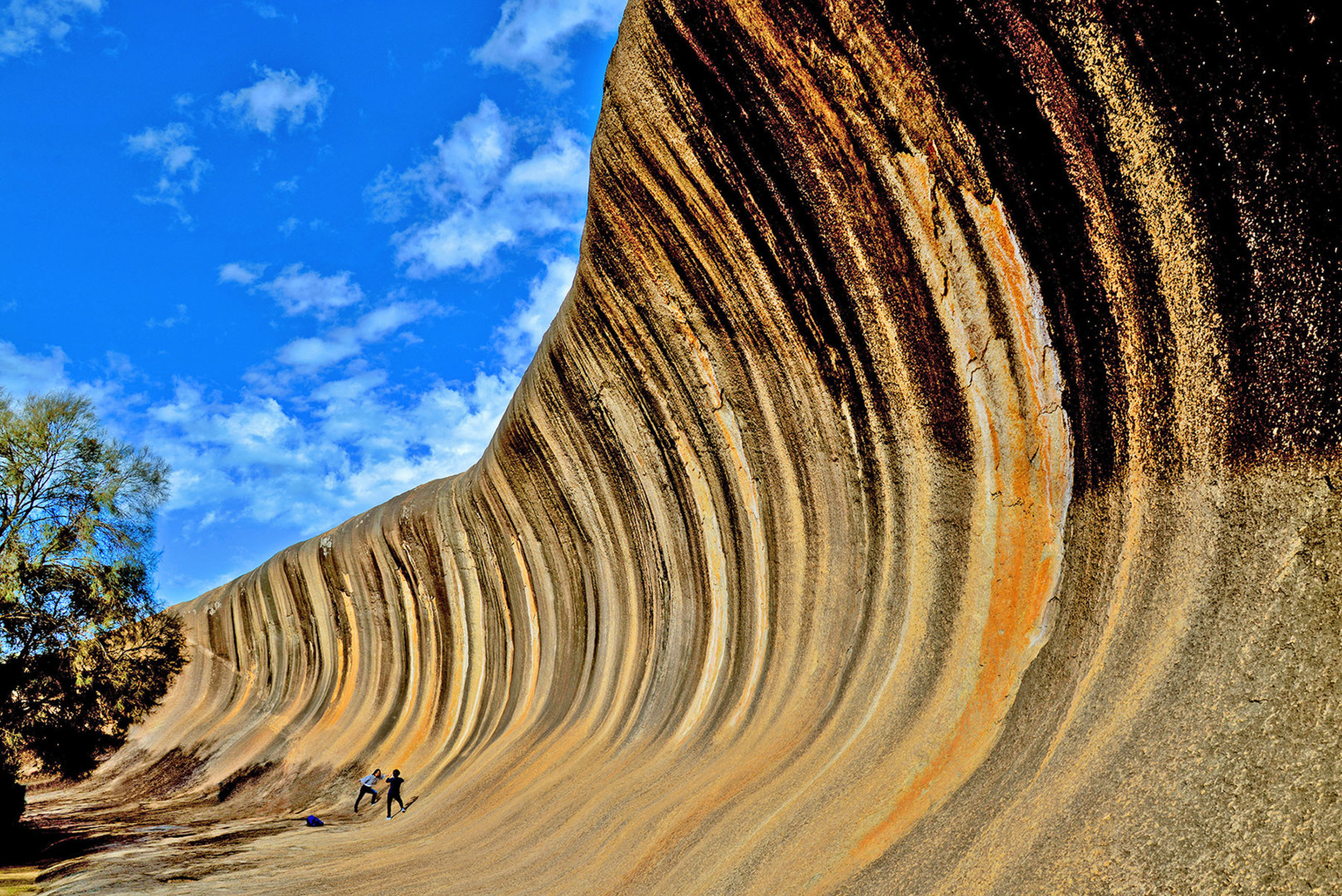 Wave Rock, le rocher vague
