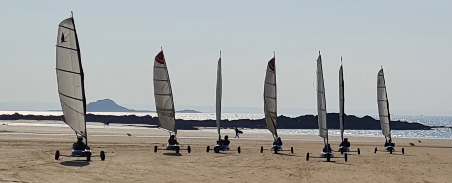 char à voile
