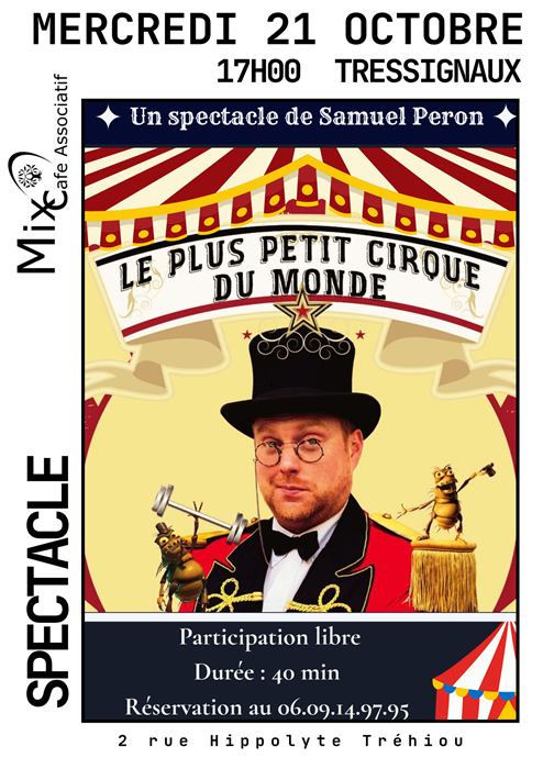 le plus petit cirque du monde - Design
