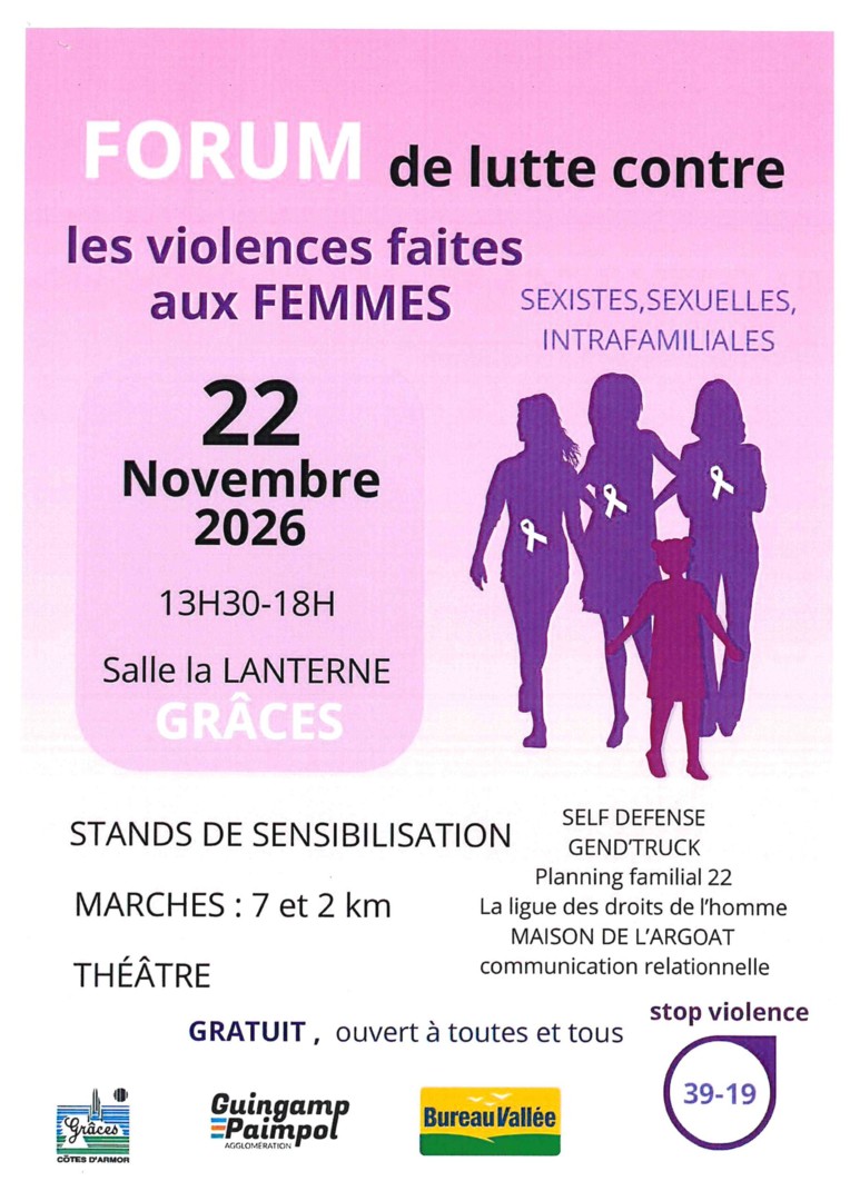 Forum de lutte contre les violences faites aux femmes