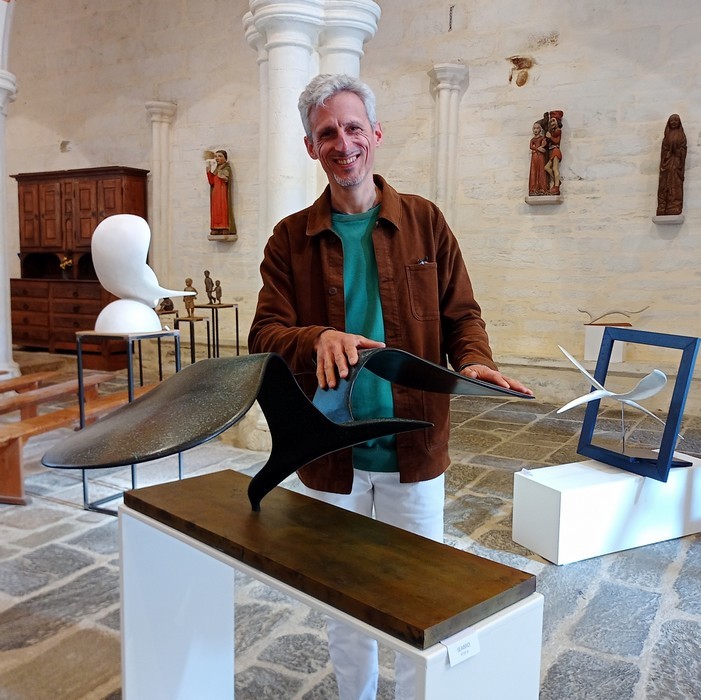 Gaël Rouxeville à la chapelle Saint Jacques à Merléac low