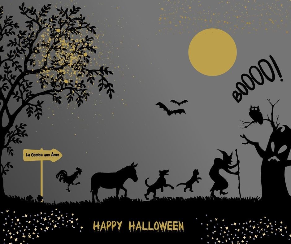 On fête Halloween à La Combe aux Ânes !