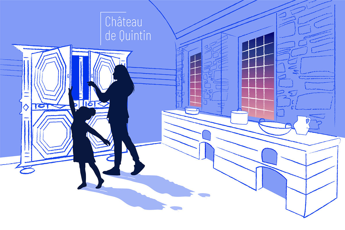 Château de Quintin - Les Minutes Bleues