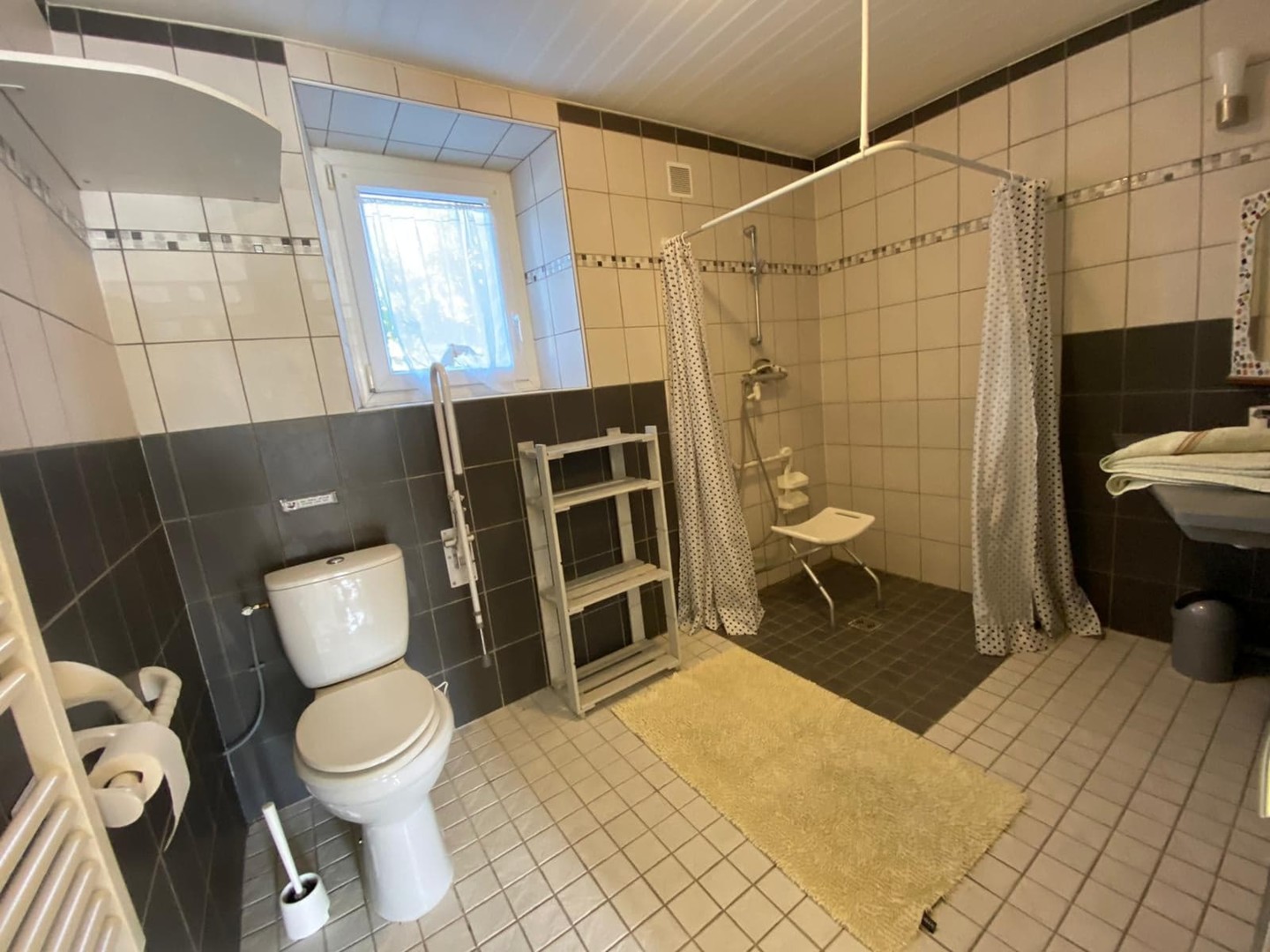 Salle d'eau adaptée
