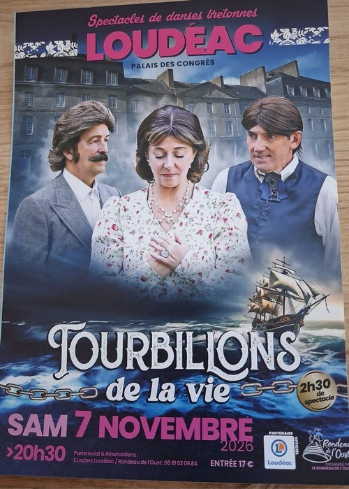 Spectacle Rondeau de l'Oust - 7 novembre 2026 - Loudéac