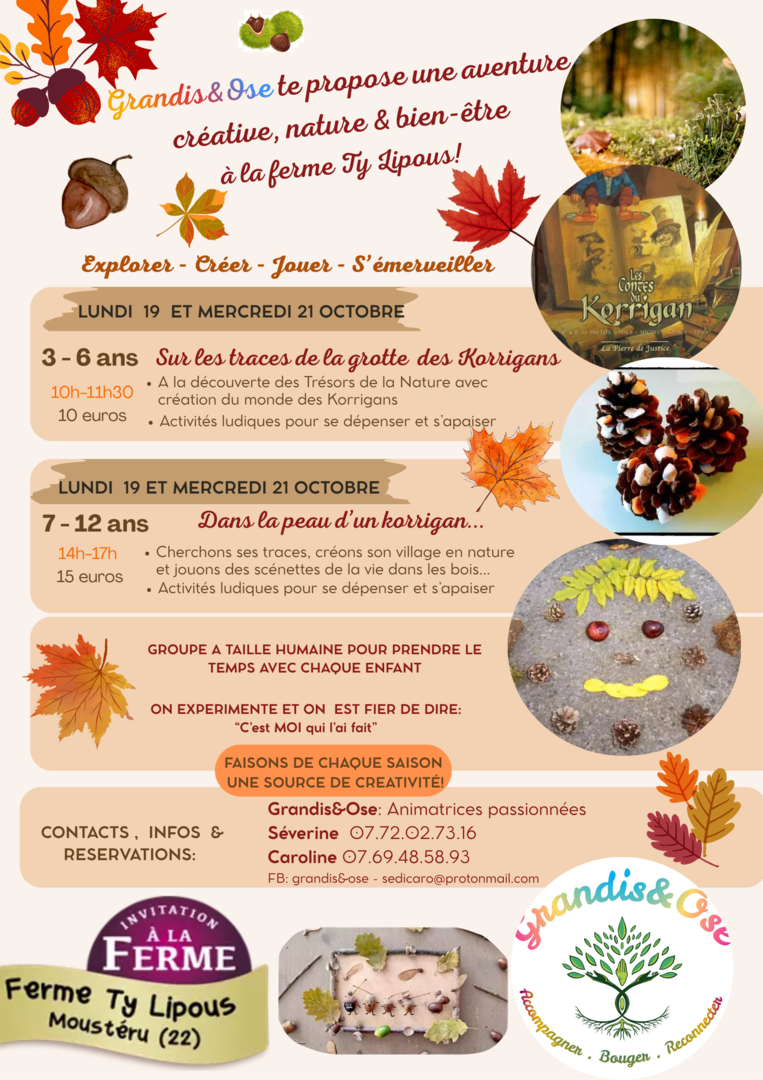 Animation nature à la Ferme Ty Lipous