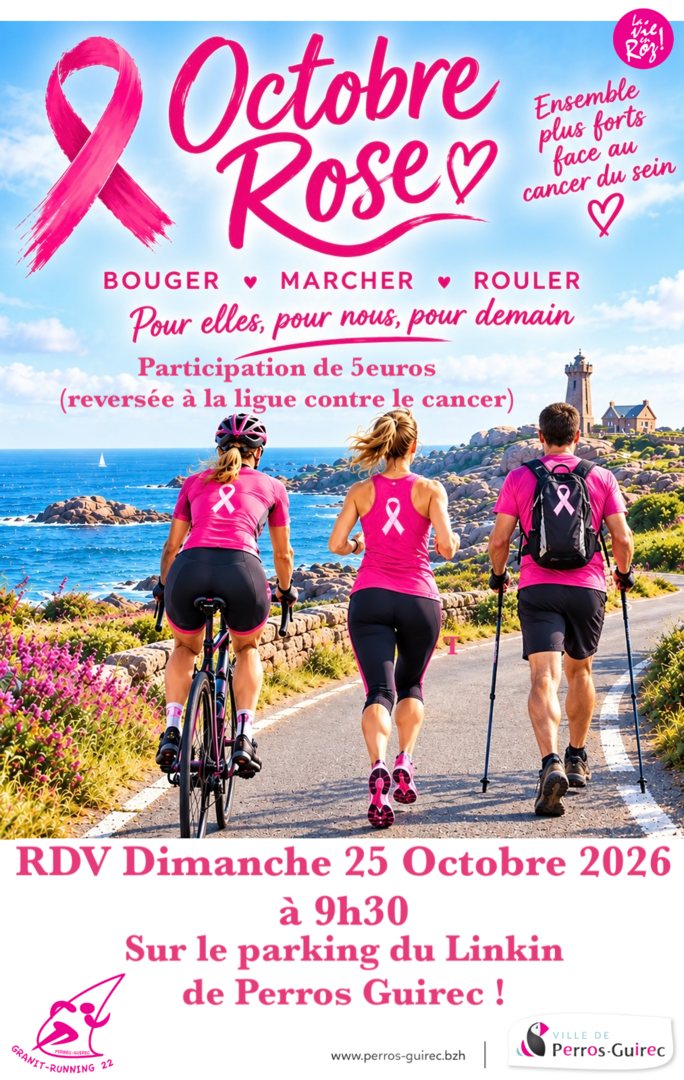 Affiche Octobre Rose