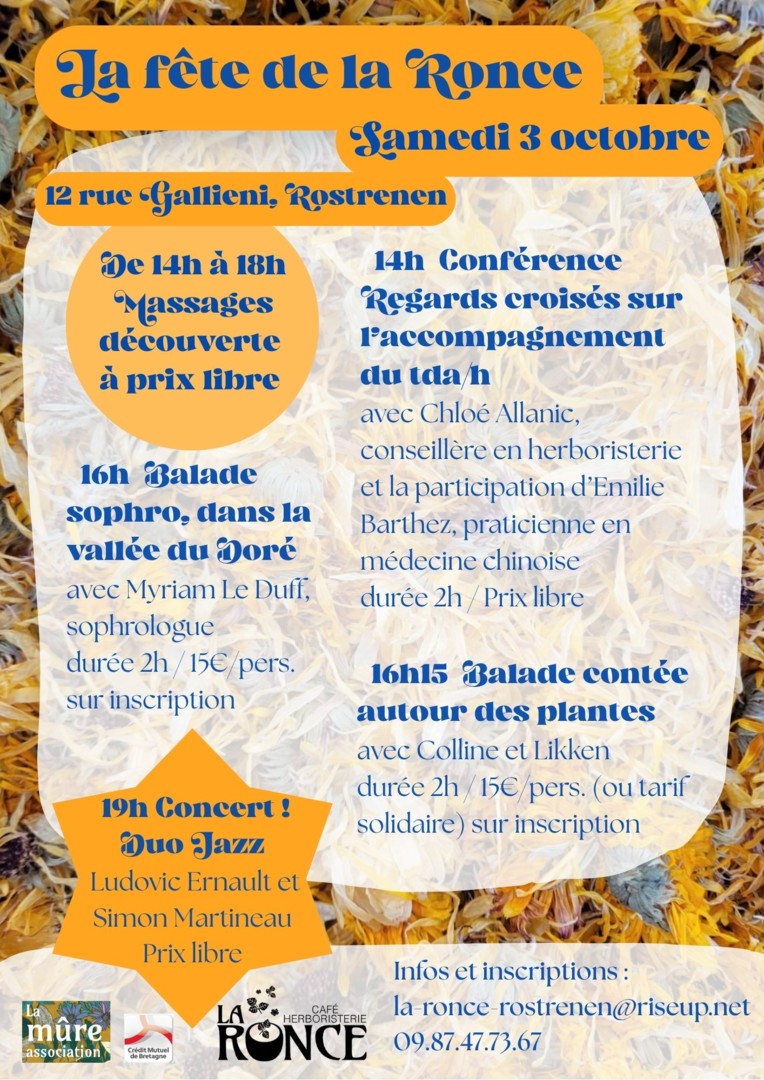 fete de la ronce - programme