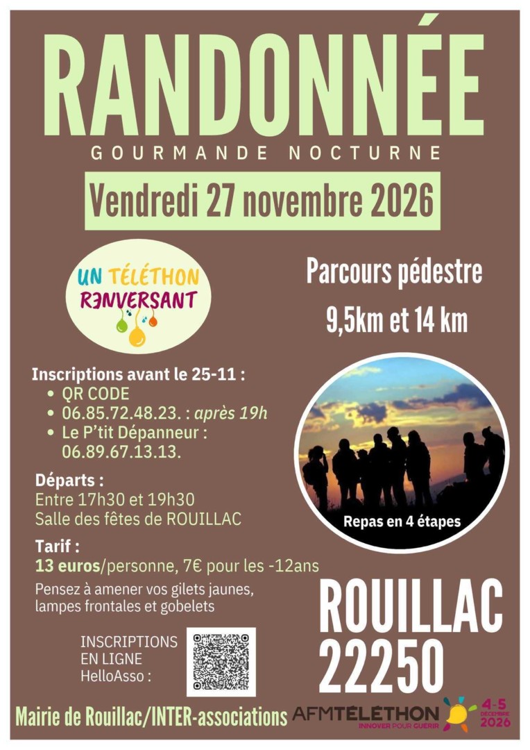 Randonnée Gourmande Nocturne