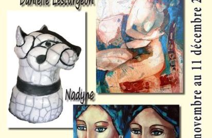 Exposition de peinture - Danielle Lesturgeon, Yveline Gilles et Nadyne
