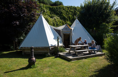 Tente Tipi - Camping Le Châtelet