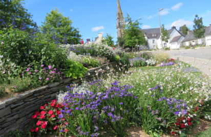 Village fleuri de Saint-Gilles-Vieux-Marché