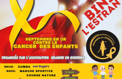 La Tagar'ic: Septembre en Or contre le cancer des enfants.